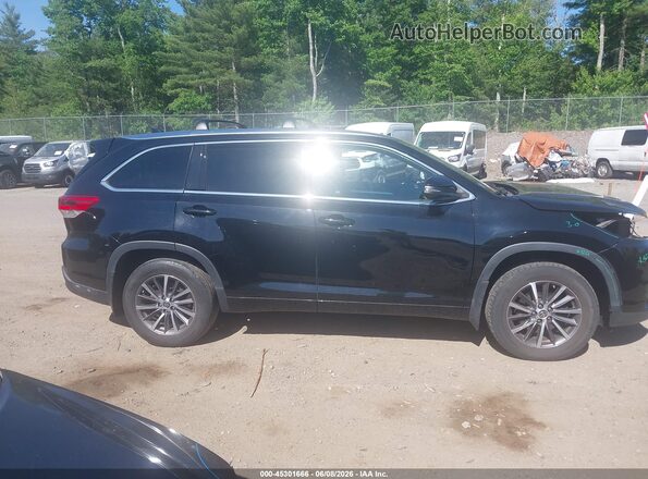 5TDJZRFHXJS531149 2018 TOYOTA HIGHLANDER Black სალონის 360-გრადუსიანი ხედი