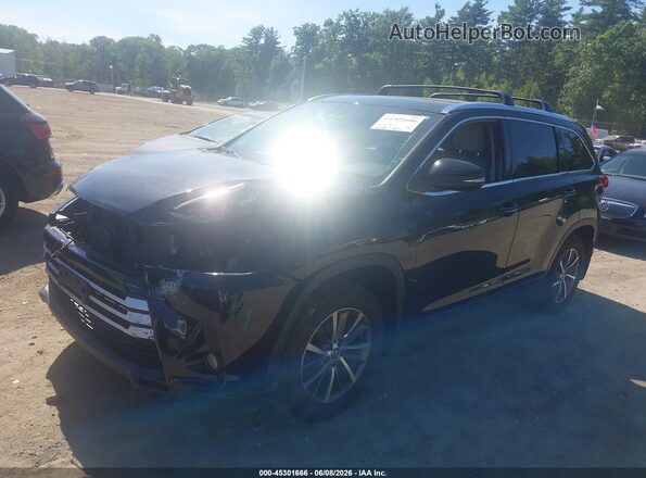 5TDJZRFHXJS531149 2018 TOYOTA HIGHLANDER Black 