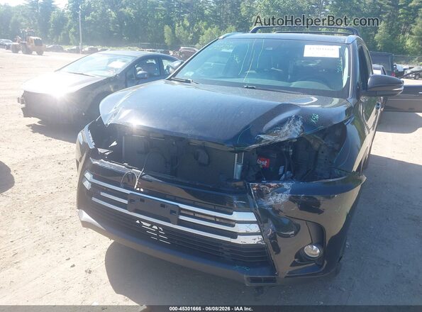 5TDJZRFHXJS531149 2018 TOYOTA HIGHLANDER Black 
