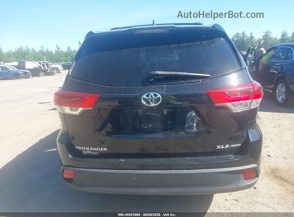5TDJZRFHXJS531149 2018 TOYOTA HIGHLANDER Black 
