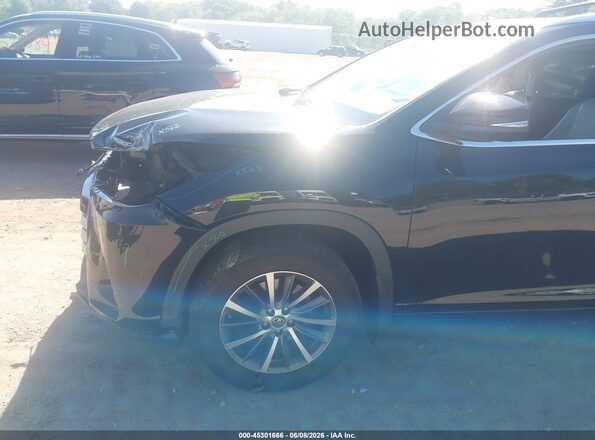 5TDJZRFHXJS531149 2018 TOYOTA HIGHLANDER Black 