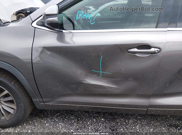 5TDJZRFHXJS561932 2018 TOYOTA HIGHLANDER Серый 