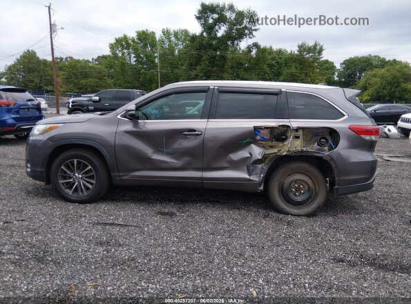 5TDJZRFHXJS561932 2018 TOYOTA HIGHLANDER Серый 