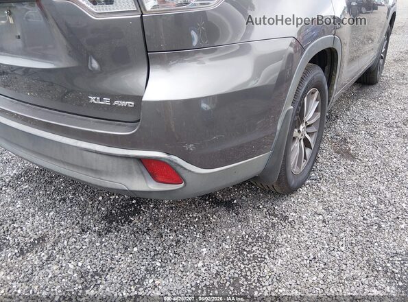 5TDJZRFHXJS561932 2018 TOYOTA HIGHLANDER Серый 