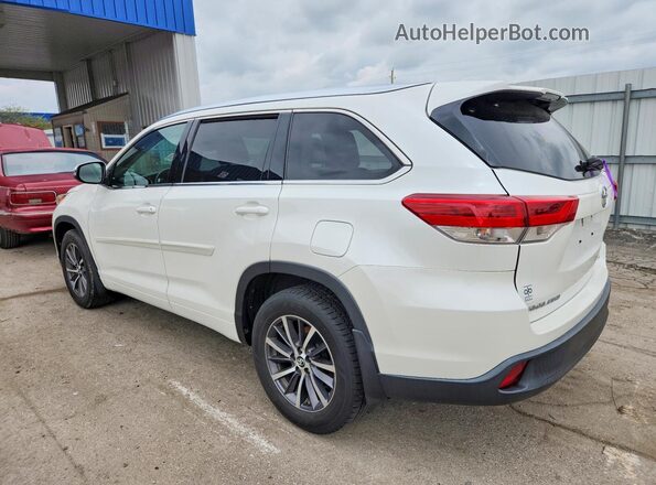 5TDJZRFHXJS816028 2018 TOYOTA HIGHLANDER White Задня ліва чверть
