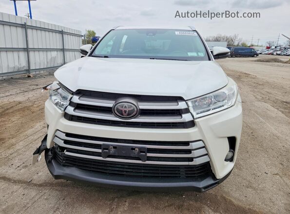 5TDJZRFHXJS816028 2018 TOYOTA HIGHLANDER White Вид спереду