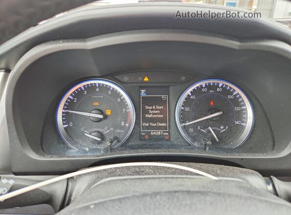 5TDJZRFHXJS816028 2018 TOYOTA HIGHLANDER White Вид щитка приладів