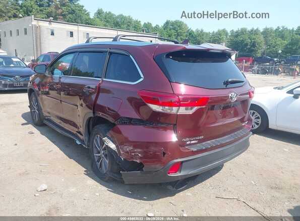 5TDJZRFHXJS833802 2018 TOYOTA HIGHLANDER Champagne Задняя левая четверть