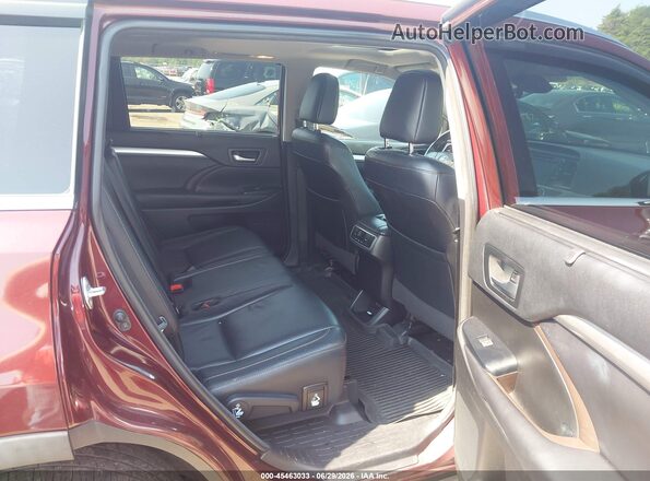 5TDJZRFHXJS833802 2018 TOYOTA HIGHLANDER Champagne Вид наклейки с VIN-кодом