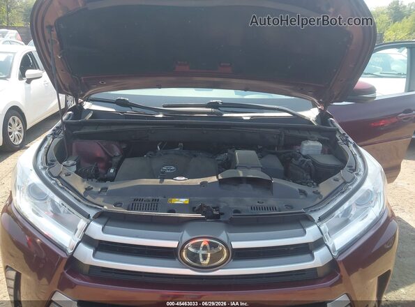 5TDJZRFHXJS833802 2018 TOYOTA HIGHLANDER Champagne Вид сзади