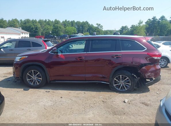 5TDJZRFHXJS833802 2018 TOYOTA HIGHLANDER Champagne Панорамный вид салона 360°