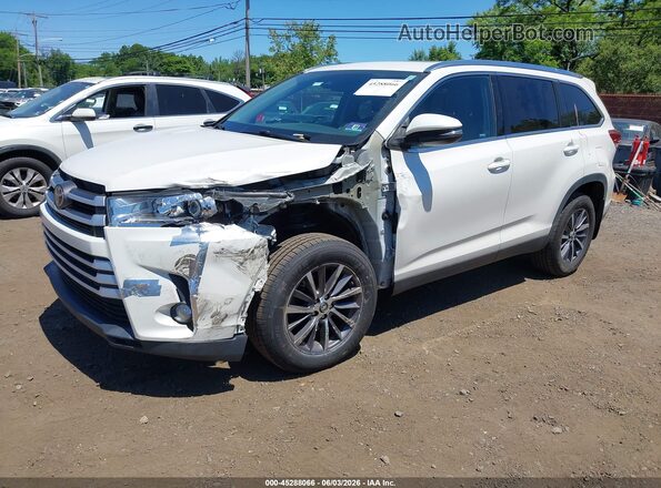 5TDJZRFHXKS601055 2019 TOYOTA HIGHLANDER White 