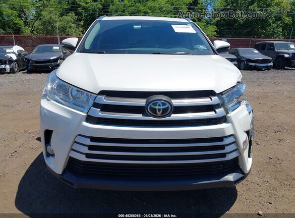 5TDJZRFHXKS601055 2019 TOYOTA HIGHLANDER White 
