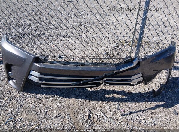 5TDJZRFHXKS611357 2019 TOYOTA HIGHLANDER Gray Instrument cluster view