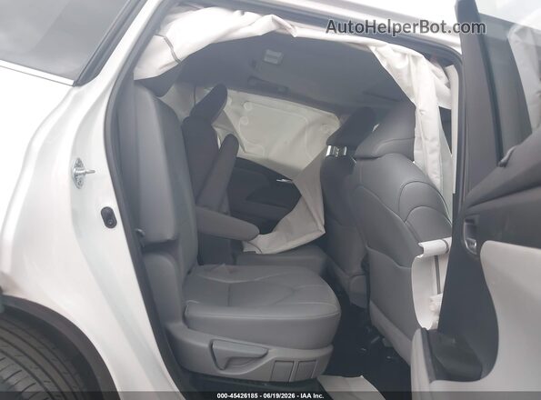 5TDKARAH1PS524067 2023 TOYOTA HIGHLANDER White VIN კოდის სტიკერის ხედი