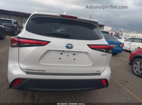 5TDKARAH1PS524067 2023 TOYOTA HIGHLANDER White 
