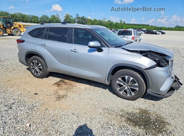 5TDKARAH5PS021741 2023 TOYOTA HIGHLANDER Silver Առջևի աջ