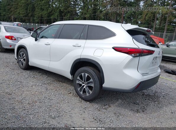 5TDKARAH8PS518928 2023 TOYOTA HIGHLANDER White Задня ліва чверть