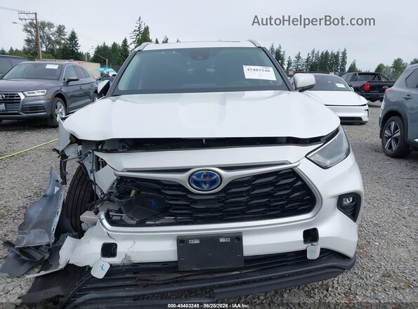 5TDKARAH8PS518928 2023 TOYOTA HIGHLANDER White Вид задньої частини салону