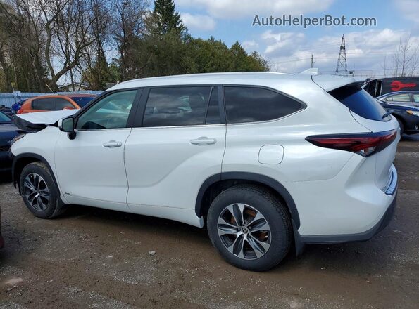 5TDKBRCH2SS687149 2025 TOYOTA HIGHLANDER White Задня ліва чверть
