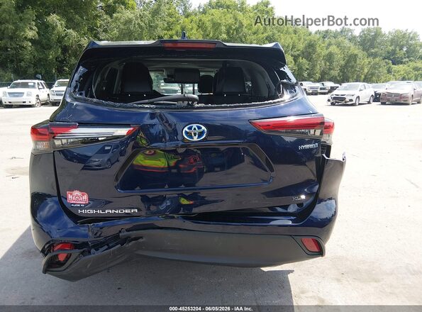 5TDKBRCH4PS568705 2023 TOYOTA HIGHLANDER Blue 