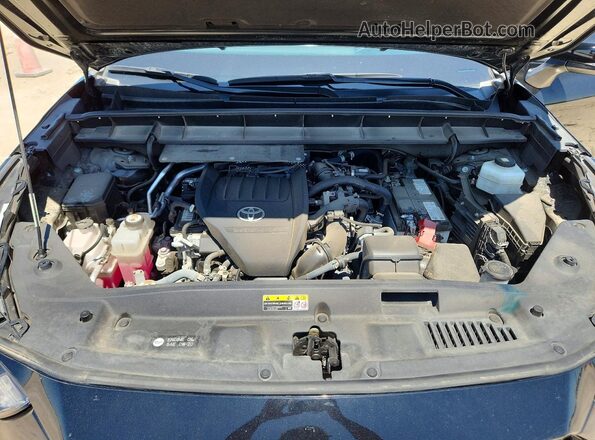5TDKDRAH0PS018303 2023 TOYOTA HIGHLANDER Черный Вид подкапотного пространства