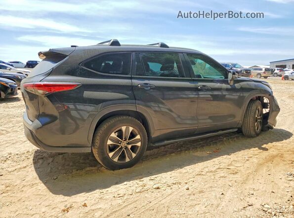 5TDKDRAH0PS026076 2023 TOYOTA HIGHLANDER Black Հետևի աջ