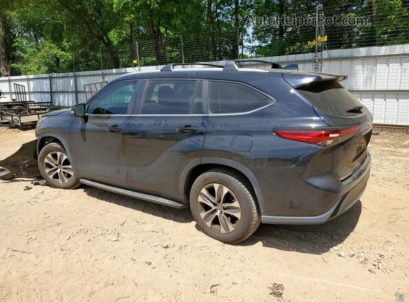 5TDKDRAH0PS026076 2023 TOYOTA HIGHLANDER Black Հետևի ձախ