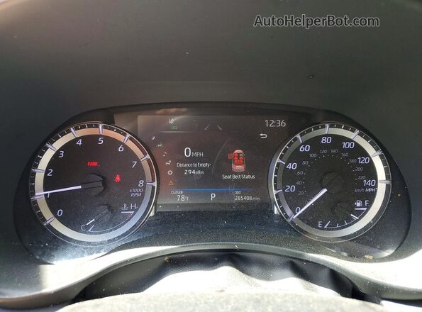 5TDKDRAH0PS026076 2023 TOYOTA HIGHLANDER Black Սարքավորումների վահանակի տեսք