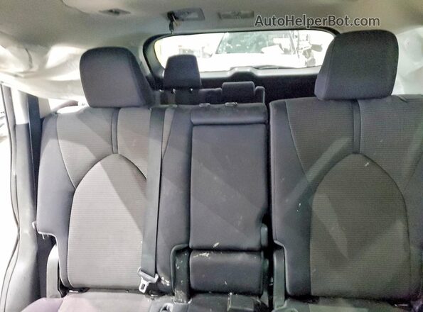 5TDKDRAH0PS030645 2023 TOYOTA HIGHLANDER White Հետևի նստատեղերի տեսք