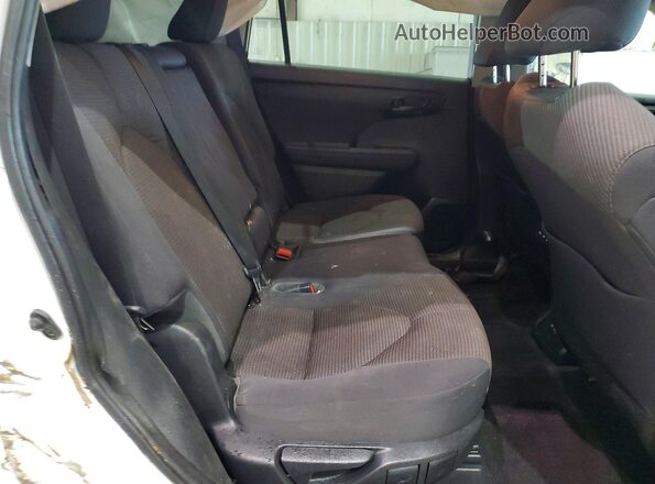 5TDKDRAH0PS030645 2023 TOYOTA HIGHLANDER White Սալոնի հետևի տեսք