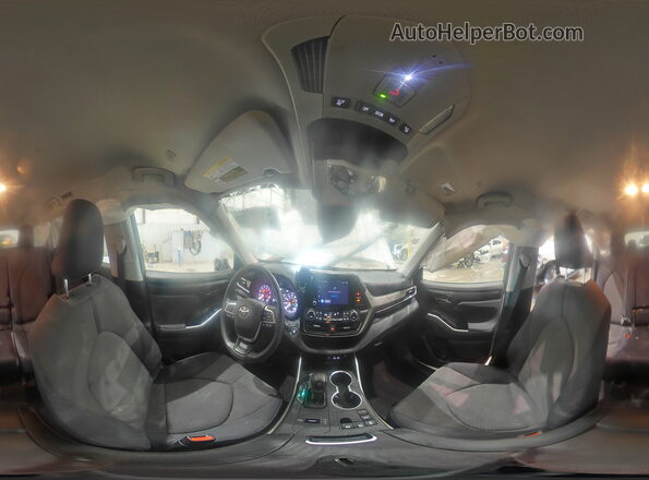 5TDKDRAH0PS030645 2023 TOYOTA HIGHLANDER White Սալոնի 360 աստիճան տեսք