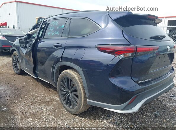 5TDKDRAH1RS534902 2024 TOYOTA HIGHLANDER Blue Tył lewy