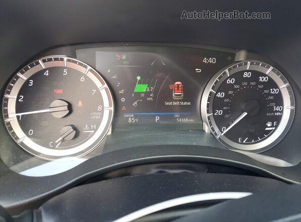 5TDKDRAH2PS515238 2023 TOYOTA HIGHLANDER Red ხელსაწყოთა პანელის ხედი