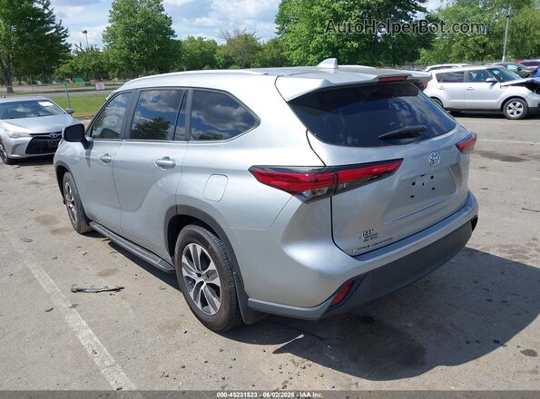 5TDKDRAH2PS523436 2023 TOYOTA HIGHLANDER Silver Հետևի ձախ