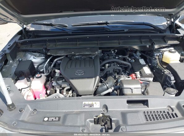 5TDKDRAH2PS523436 2023 TOYOTA HIGHLANDER Silver Հետևի տեսք