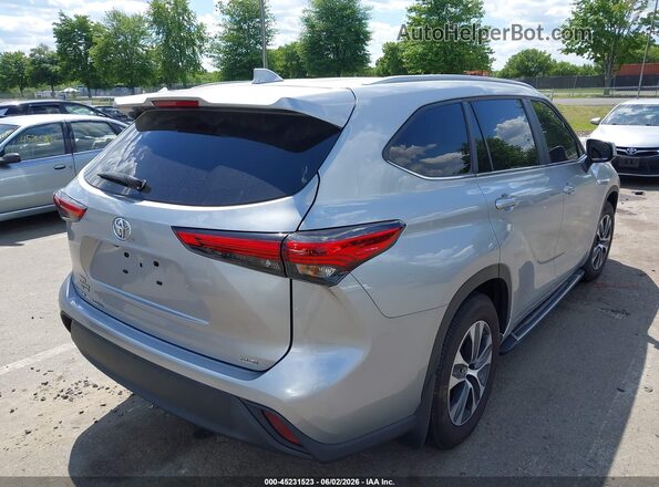 5TDKDRAH2PS523436 2023 TOYOTA HIGHLANDER Silver Հետևի աջ