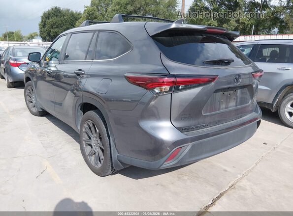 5TDKDRAH2RS531880 2024 TOYOTA HIGHLANDER Gray Trasero izquierdo