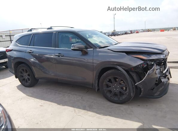 5TDKDRAH2RS531880 2024 TOYOTA HIGHLANDER Gray Vista interior trasera