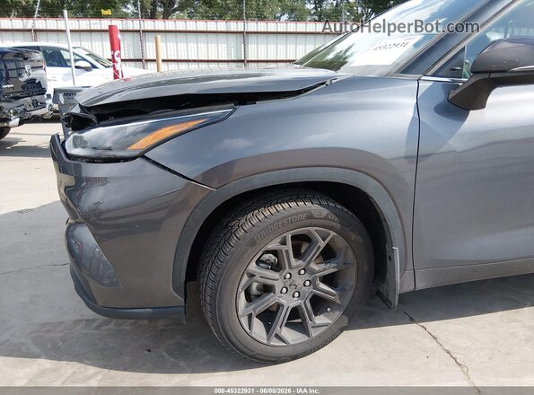 5TDKDRAH2RS531880 2024 TOYOTA HIGHLANDER Gray 