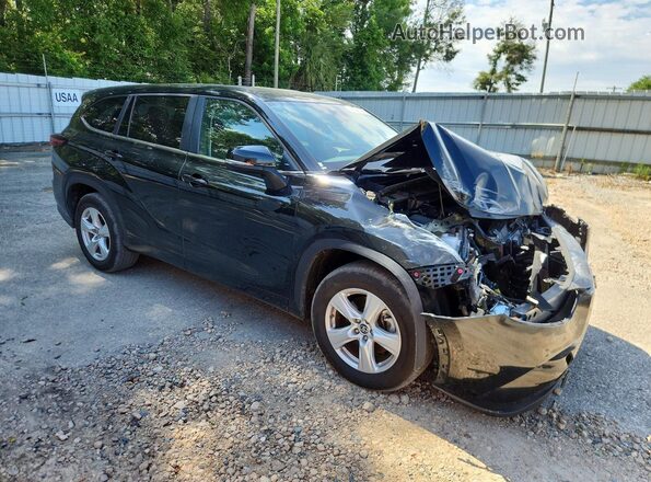 5TDKDRAH2SS552184 2025 TOYOTA HIGHLANDER Black Przód prawy