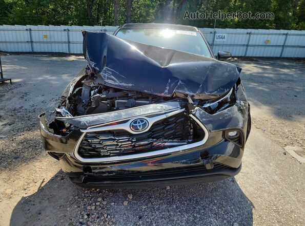 5TDKDRAH2SS552184 2025 TOYOTA HIGHLANDER Black Widok wnętrza 360 stopni