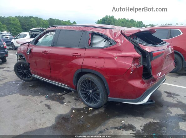 5TDKDRAH3PS023429 2023 TOYOTA HIGHLANDER Red Tył lewy
