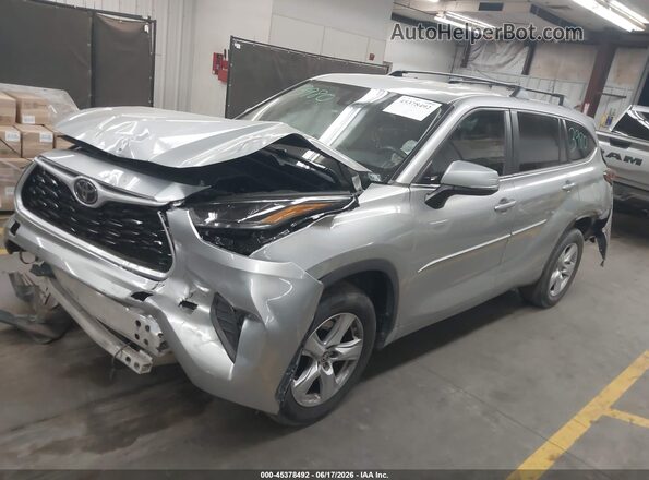 5TDKDRAH3PS517239 2023 TOYOTA HIGHLANDER Gray Front left
