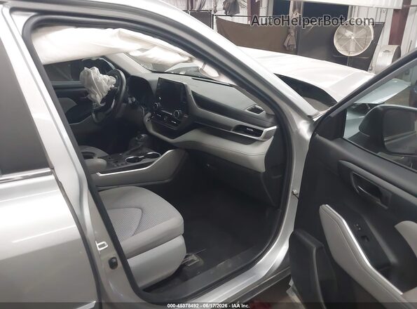 5TDKDRAH3PS517239 2023 TOYOTA HIGHLANDER Gray Front interior view