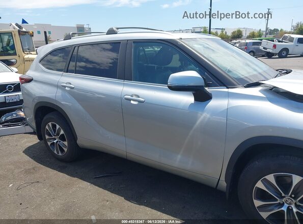 5TDKDRAH3RS538823 2024 TOYOTA HIGHLANDER Серебряный Панорамный вид салона 360°