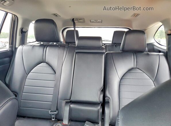 5TDKDRAH4PS027618 2023 TOYOTA HIGHLANDER Black უკანა სავარძლების ხედი