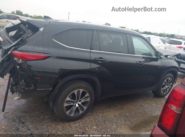 5TDKDRAH4PS035587 2023 TOYOTA HIGHLANDER Black Vista interior trasera