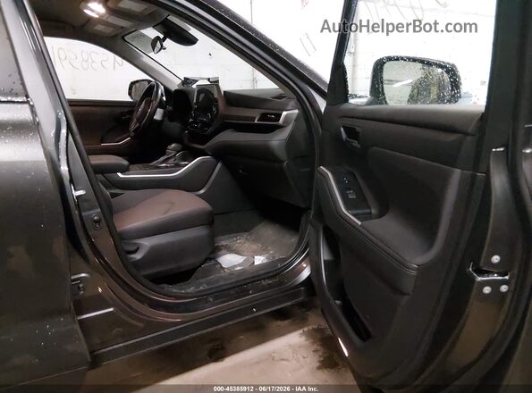 5TDKDRAH4PS514768 2023 TOYOTA HIGHLANDER Silver Սալոնի դիմացի տեսք
