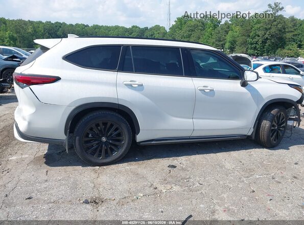 5TDKDRAH4PS521638 2023 TOYOTA HIGHLANDER White Vista de la etiqueta del VIN